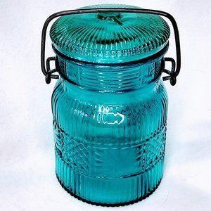 Antique Avon Glass Canning Jar